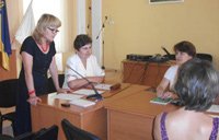 A Roundtable Meeting in Berehove, Zakarpatska Oblast