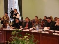 А roundtable discussion in the National Institute for Strategic Studies